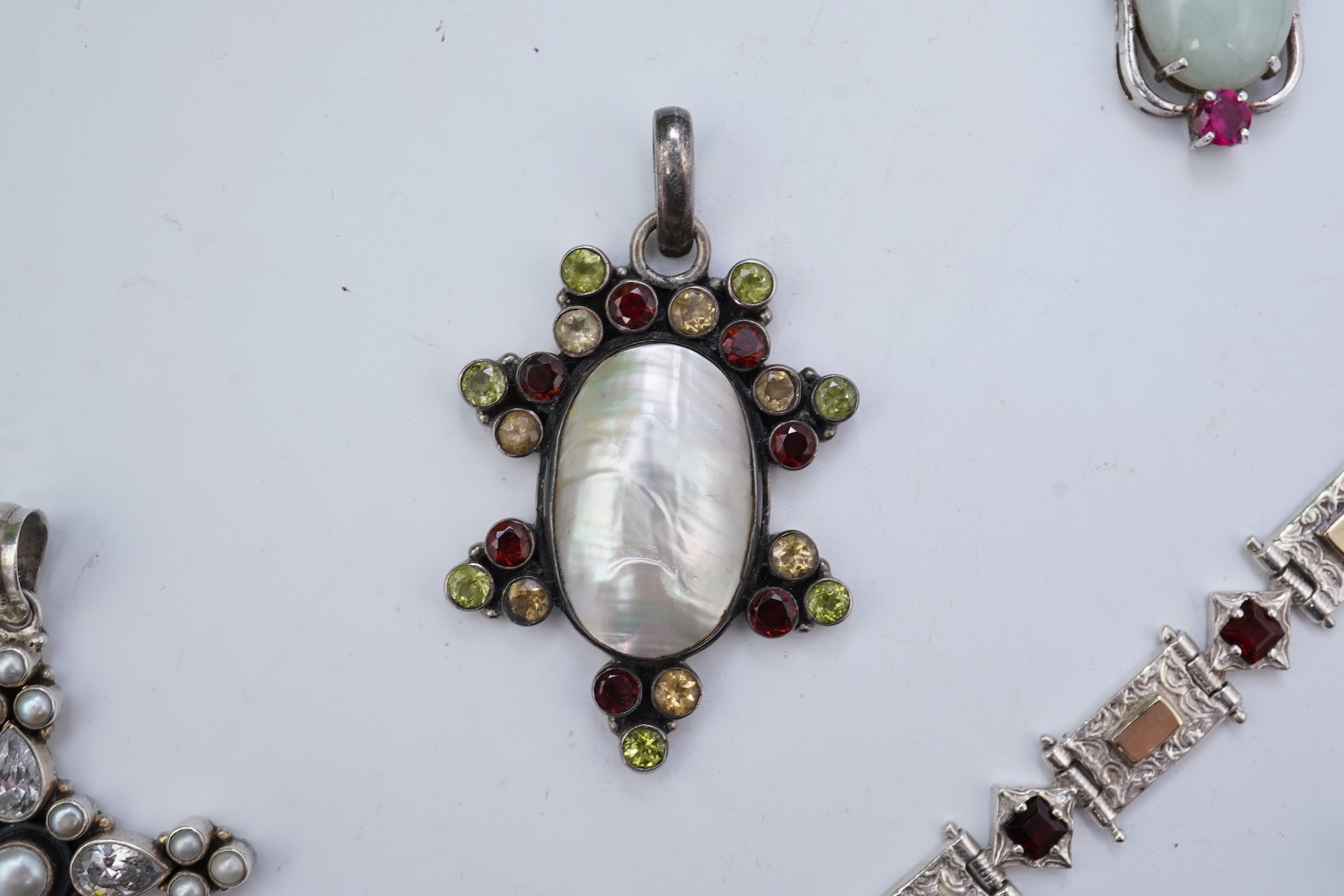 A collection of jewels